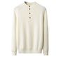 Half-height Cardigan Collar Knitted Loose Casual Fashion Oversized Knit Wool Sweater