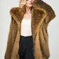 Fur Mid-length Coat Suit Warm Fur Coat