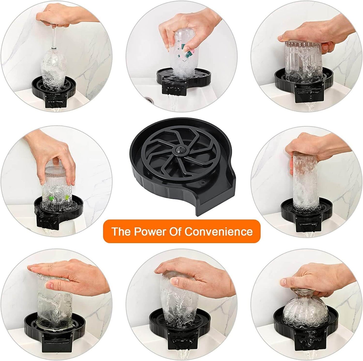 Kitchen Taphole Sink Rinser ABS Bar Washer